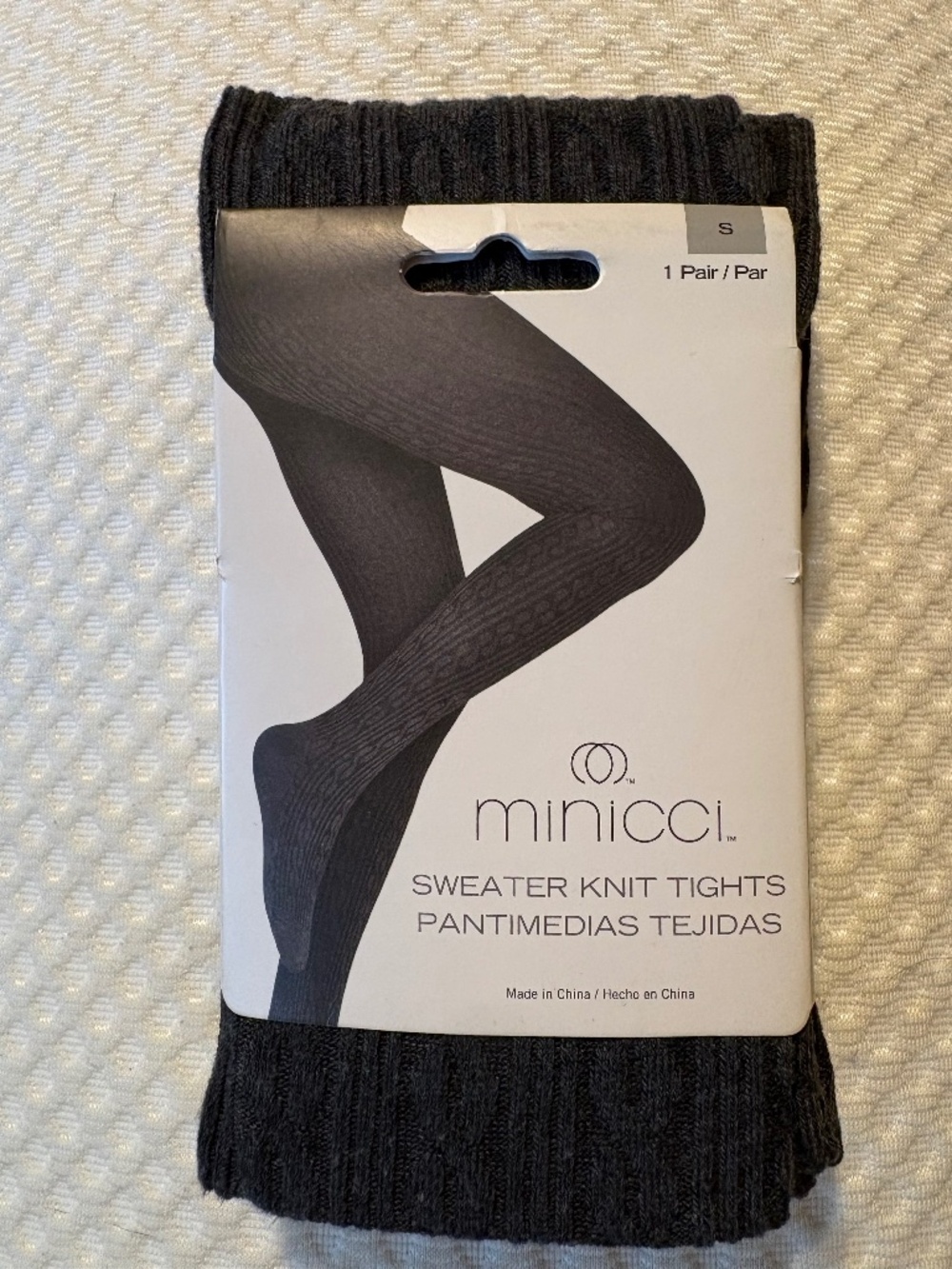 Sweater knit tights